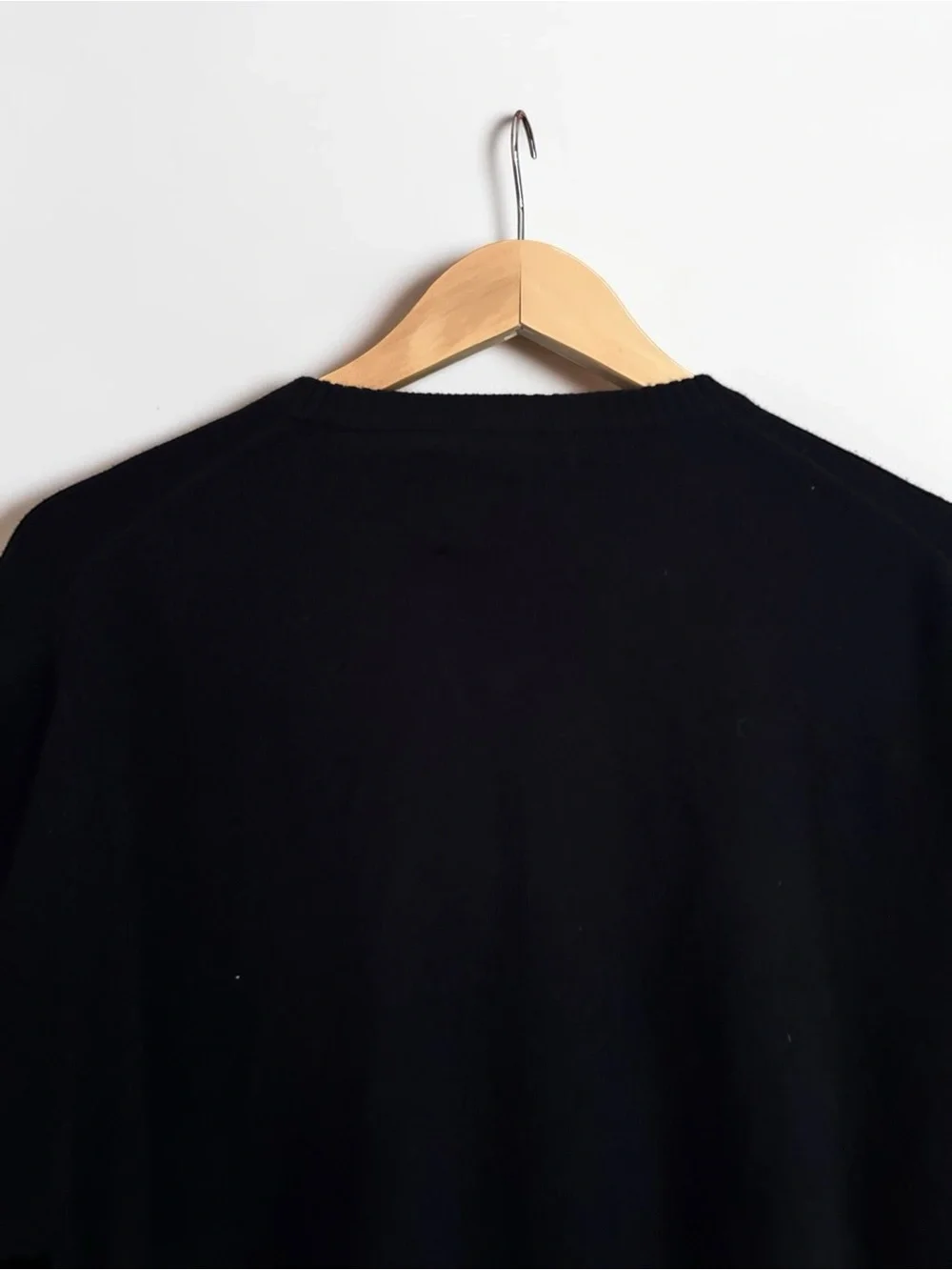 Martin + Osa 100% Cashmere V-Neck Sweater Men’s XXL Midnight Navy Soft